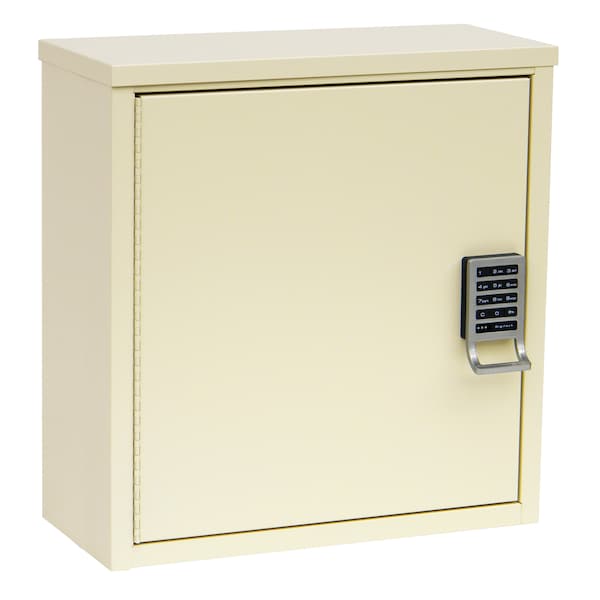 Patient Security Cabinet with Programmable E-Lock, 8", Beige